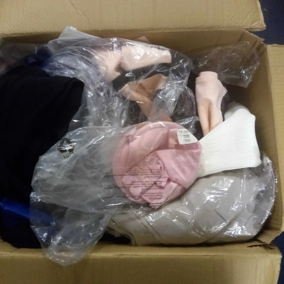 APPROXIMATELY 30 LADIES CLOTHING PRODUCTS IN VARIOUS STYLES AND SIZES