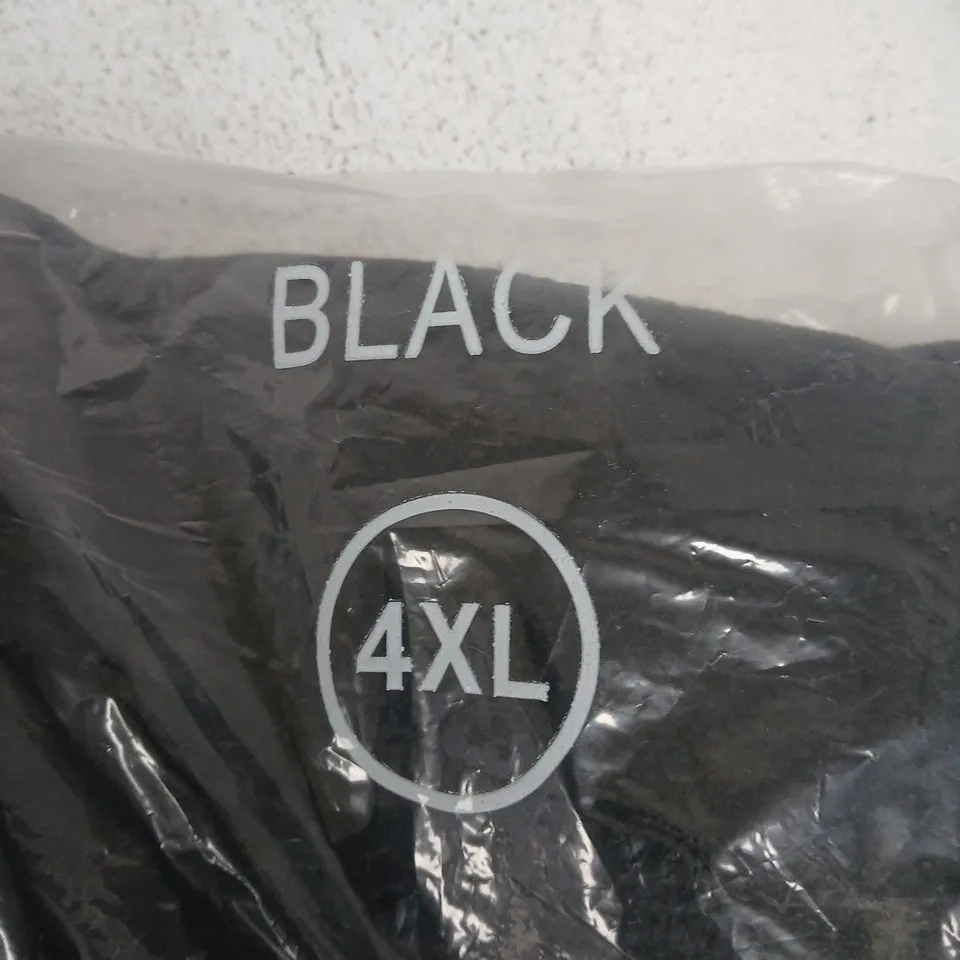 UNEEK UX5 FILL ZIP MICRO FLEECE JACKET – BLACK, 4XL
