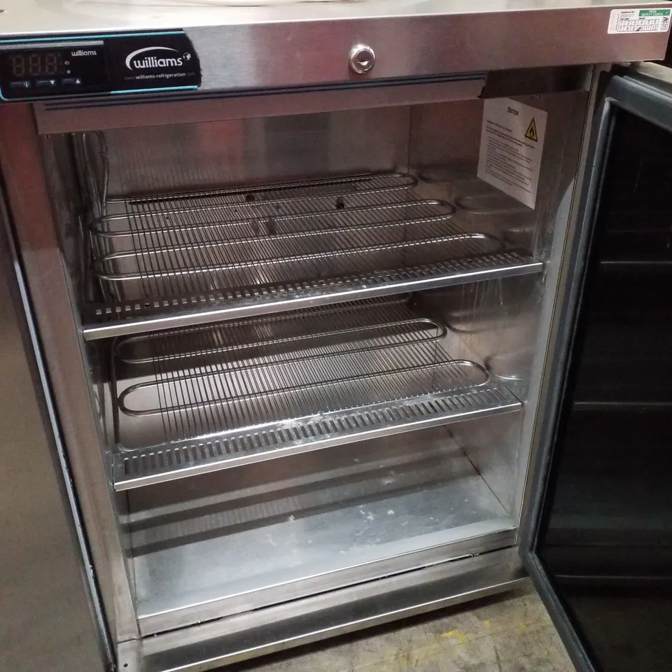 WILLIAMS LA135SA AMBER UNDERCOUNTER FREEZER - 135LTR