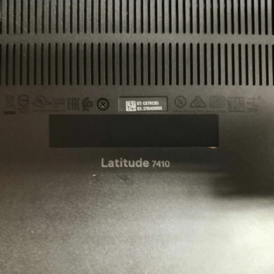 DELL LATITUDE 7410 LAPTOP – BLACK