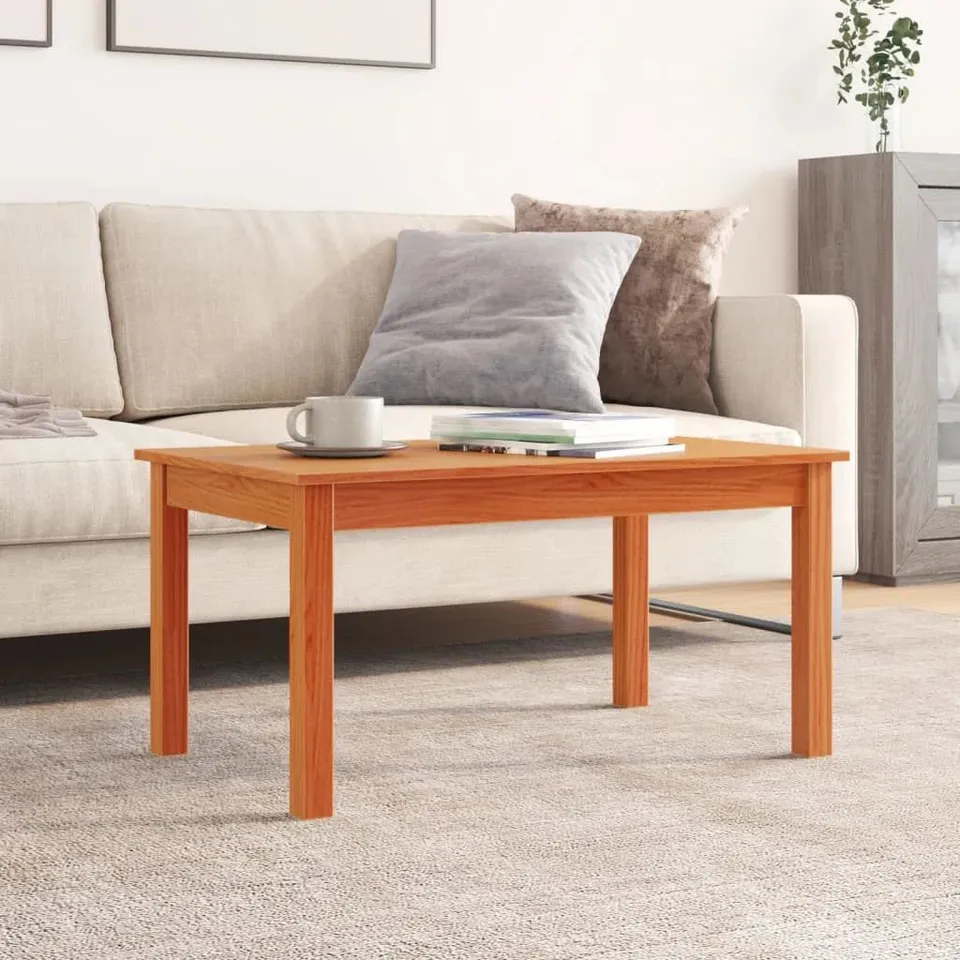 ANNELIE SOLID WOOD COFFEE TABLE WITH STORAGE