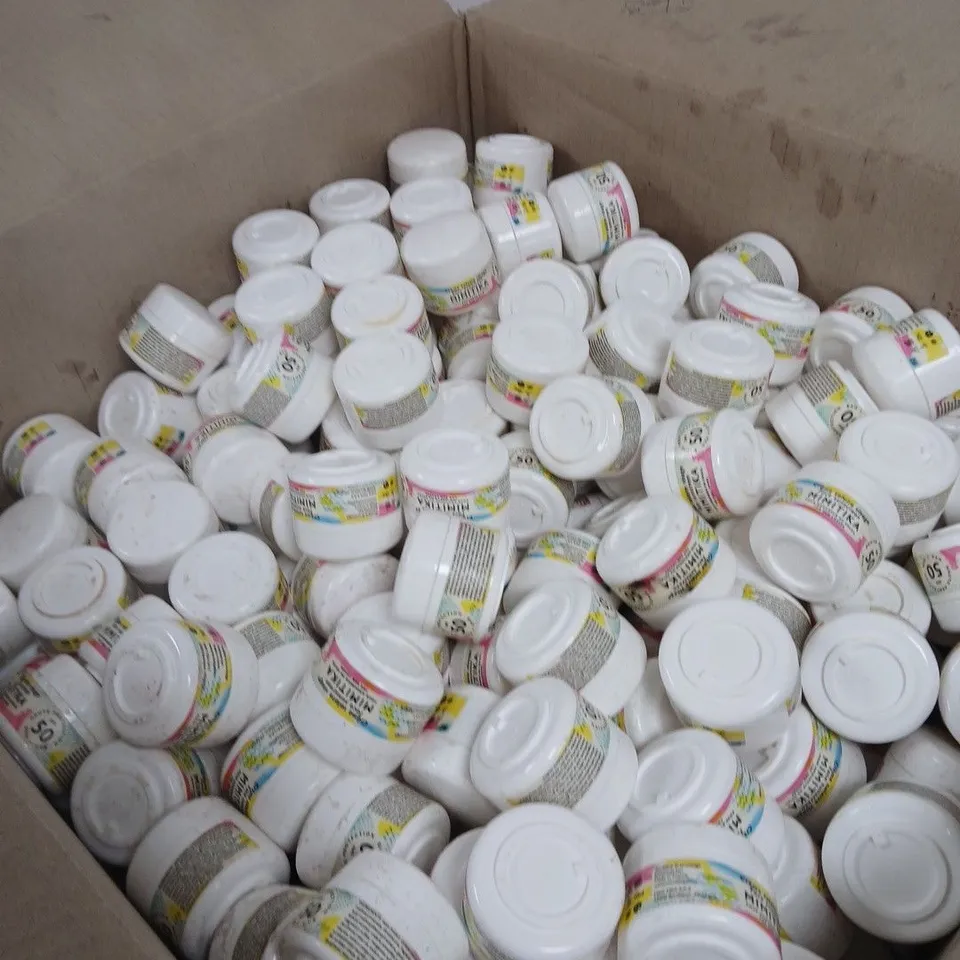 BOX OF APPROXIMATELY 200 FACE SUN-CREAM
