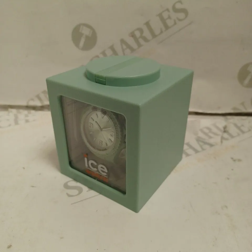BOXED AND SEALED ICE WATCH - RUBBER STRAP - WATER RESISTANT 10 ATM - SMALL. 