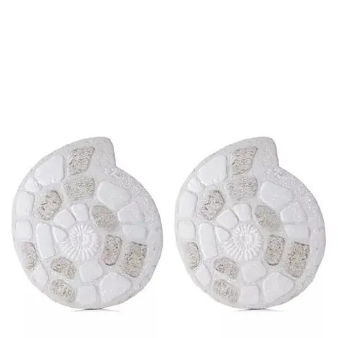 MY GARDEN STORIES SET OF 2 FLORAL STEPPING STONES