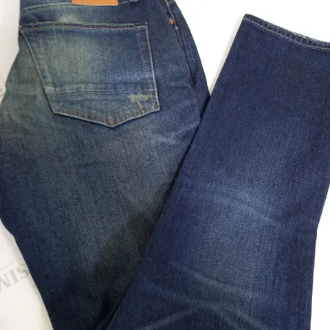 DENHAM RAZOR SLIM FIT BLUE DENIM JEANS - W31 L32