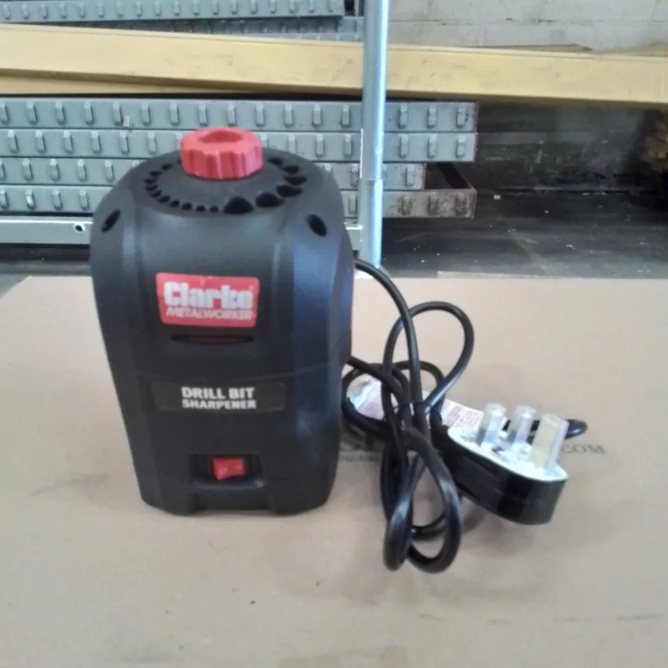 CLARKE METALWORKER ELECTRIC DRILL BIT SHARPENER