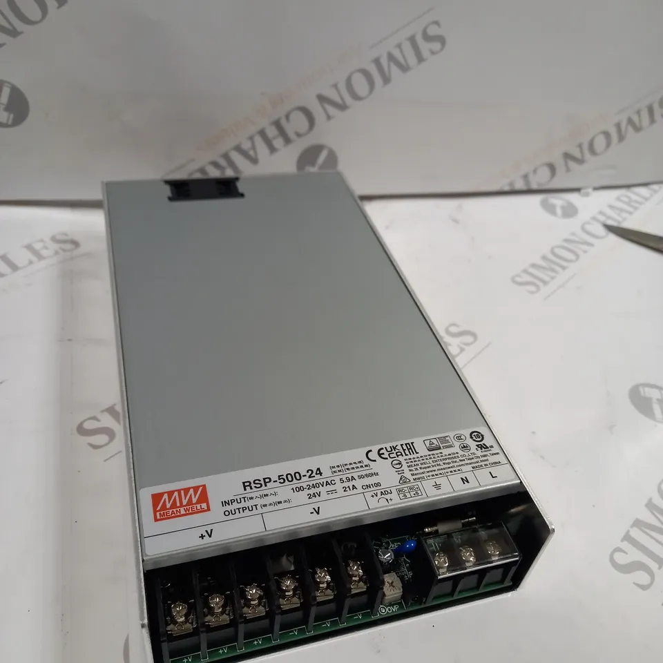 MEAN WELL SWITCHING POWER SUPPLY, RSP-500-24RS