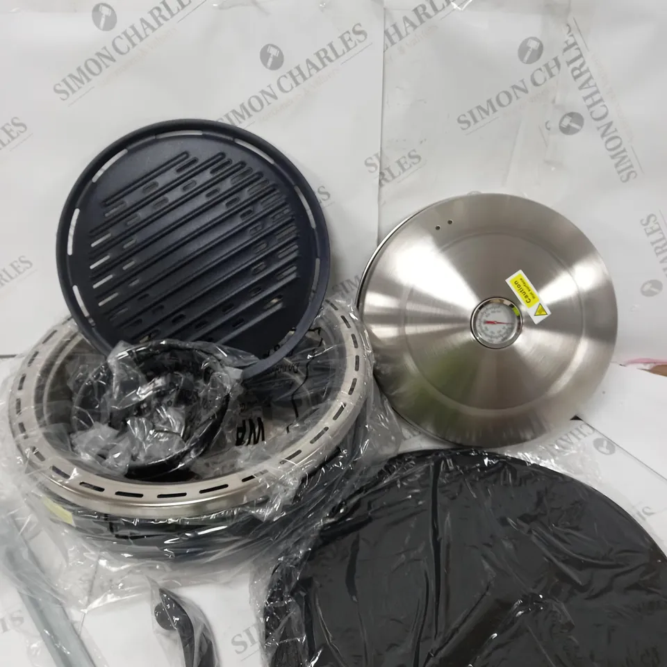 BOXED KG-02 BBQ CHARCOAL GRILL WITH THERMOSTAT