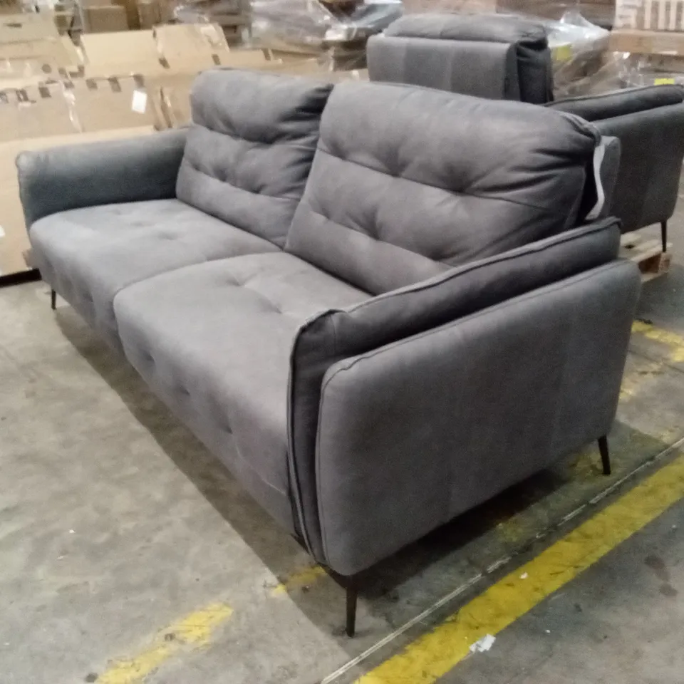 QUALITY DESIGNER ITALIAN MADE BOLZANO LARGE 3 SEATER LEATHER SOFA