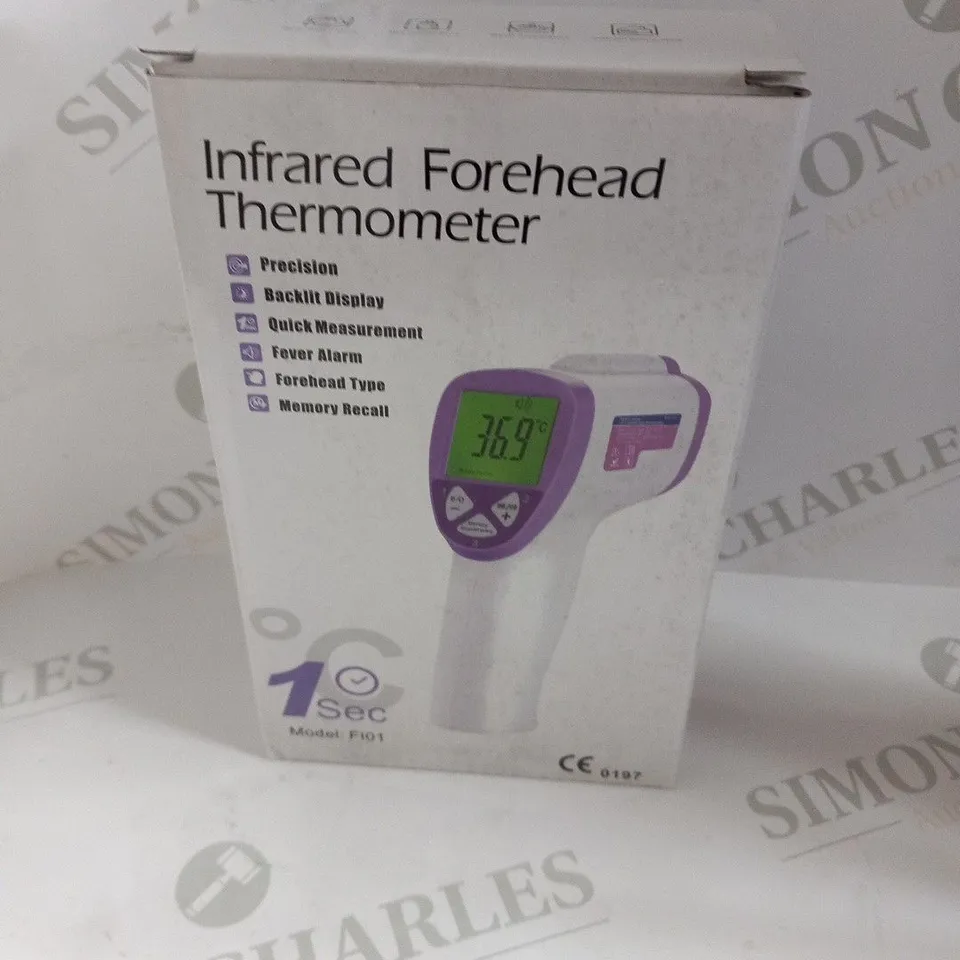 2 BOXED INFRARED FOREHEAD THERMOMETER FI01