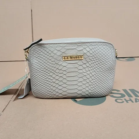 LA MAREY GREY HANDBAG PURSE/BAG TAGGED