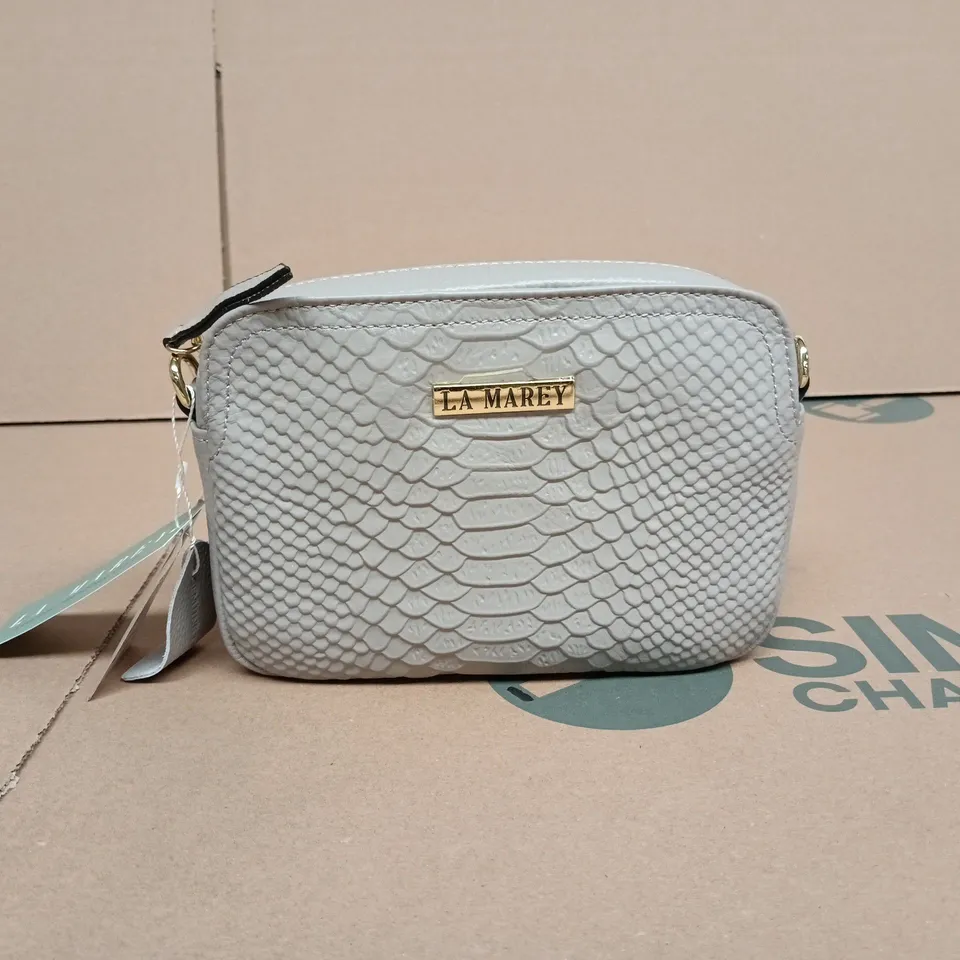 LA MAREY GREY HANDBAG PURSE/BAG TAGGED