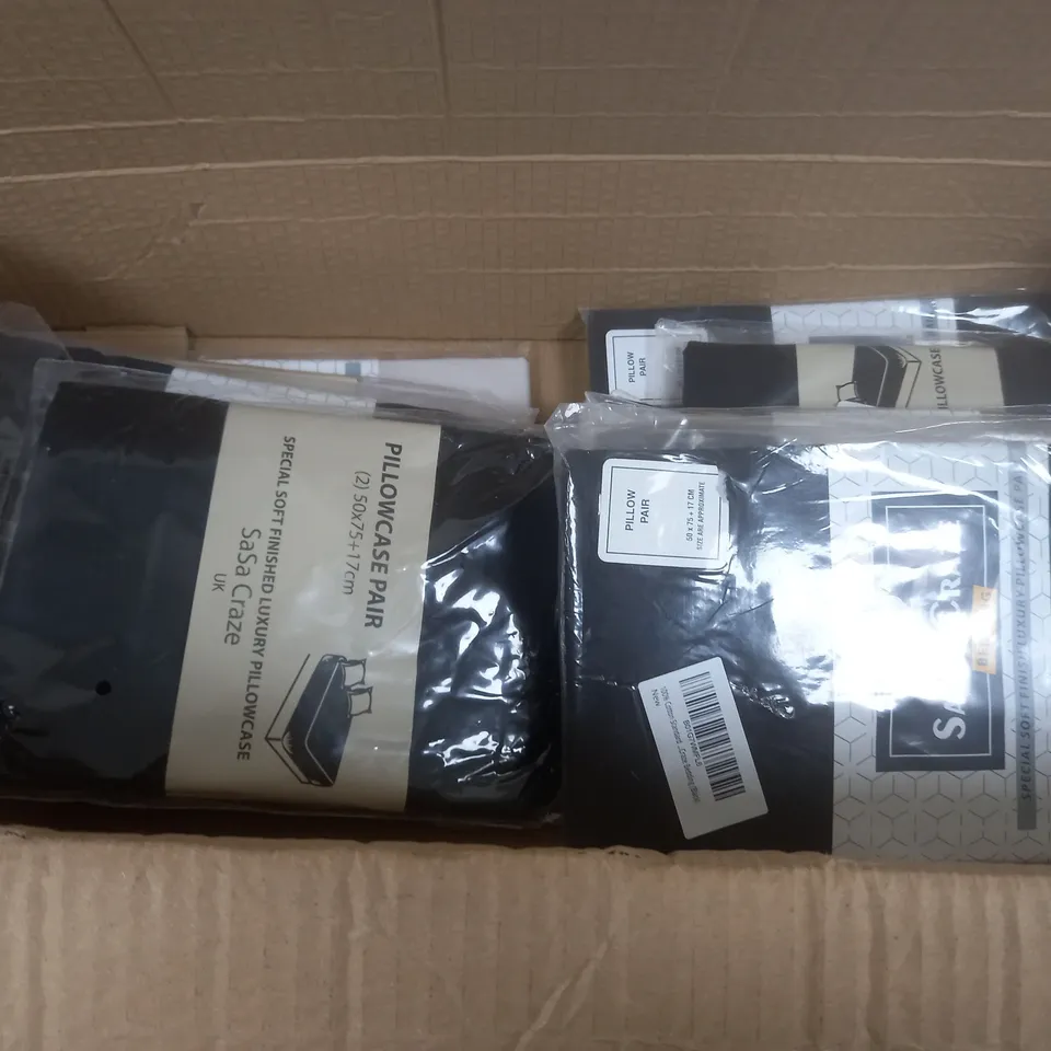 APPROXIMATELY 12 SHEETS AND PILLOW CASES VARIOUS COLOURS AND SIZES