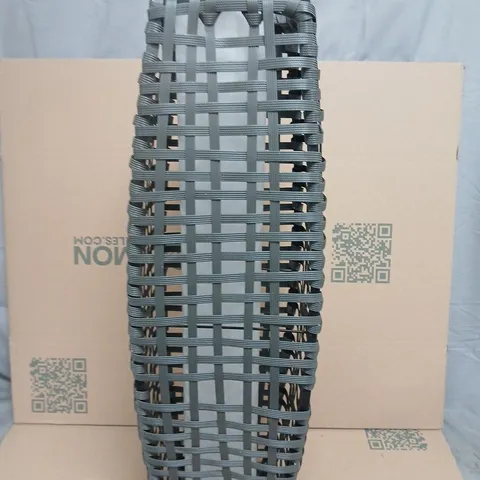 BOXED 69CM BROWN SOLAR LAMP 