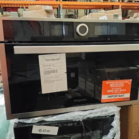 HOTPOINT CLASS 4 BUILT IN MICROWAVE WITH GRILL AND DYNAMIC CRISP