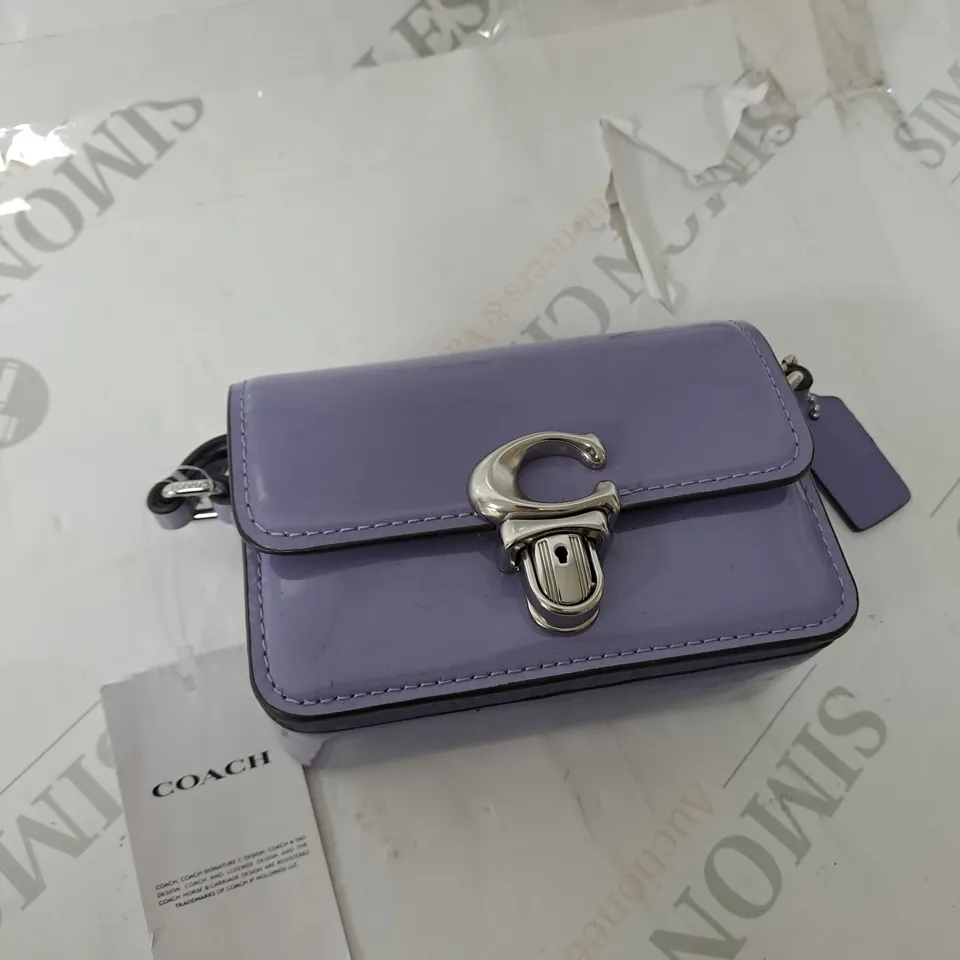 COACH SMALL PURPLE BAG 