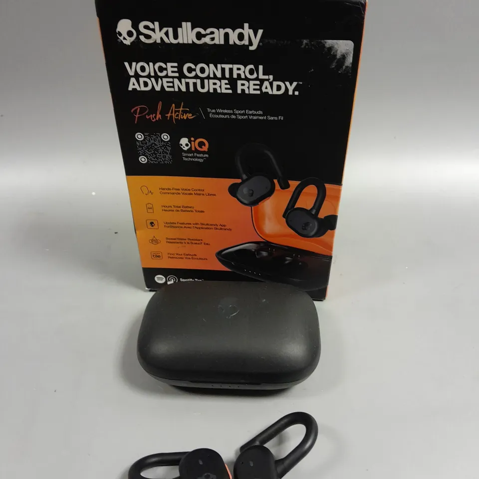 BOXED SKULLCANDY PUSH ACTIVE WIRELESS EARPHONES 