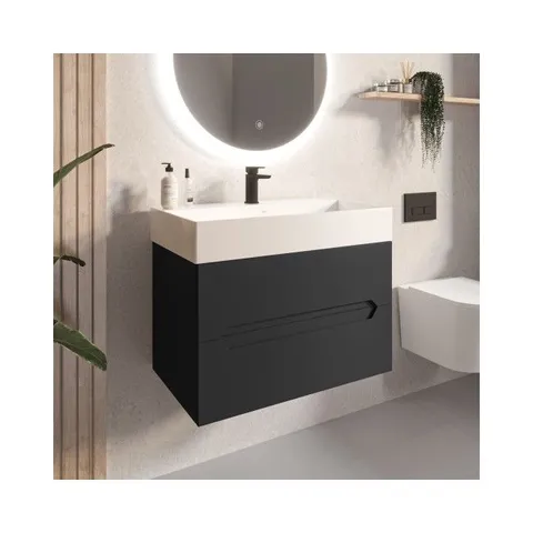 BOXED MORELLA 80 VANITY CABINET MATT ANTHRACITE