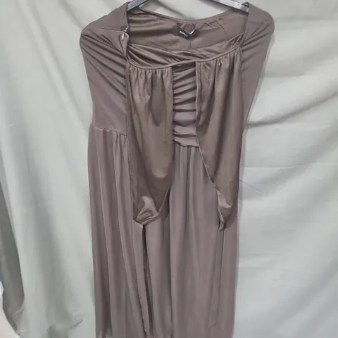 OUTCAST WOMEN'S DRESS – BROWN, SIZE S