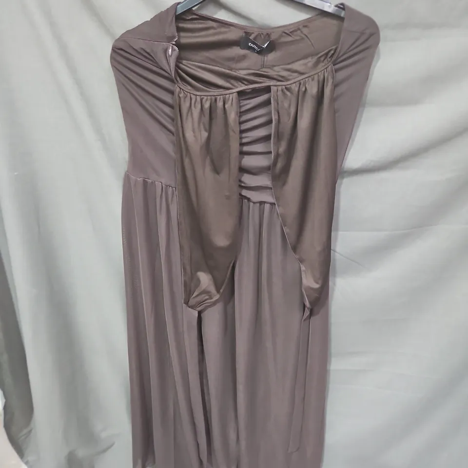 OUTCAST WOMEN'S DRESS – BROWN, SIZE S