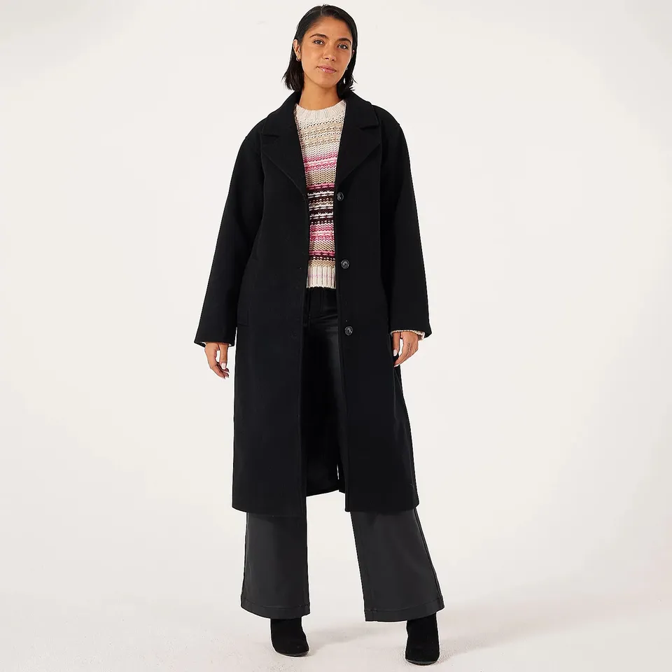 CENTIGRADE SINGLE BREASTED LONG COAT (LARGE)
