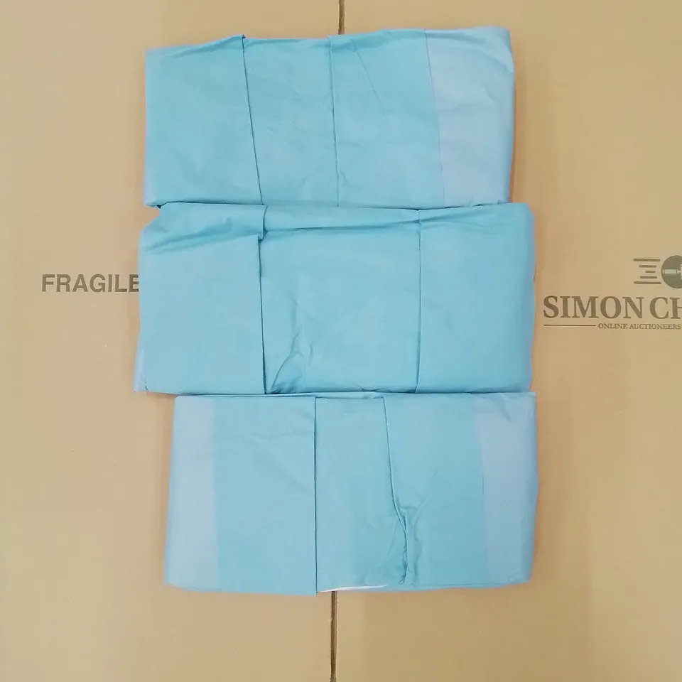 PALLET OF APPROXIMATELY 800 ASSORTED BRAND NEW MEDICARE LAMINATED NON STERILE GOWNS - SIZE XL