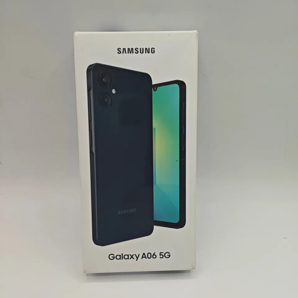 BOXED SAMSUNG GALAXY A06 4/128GB IN BLACK - SM-A066B