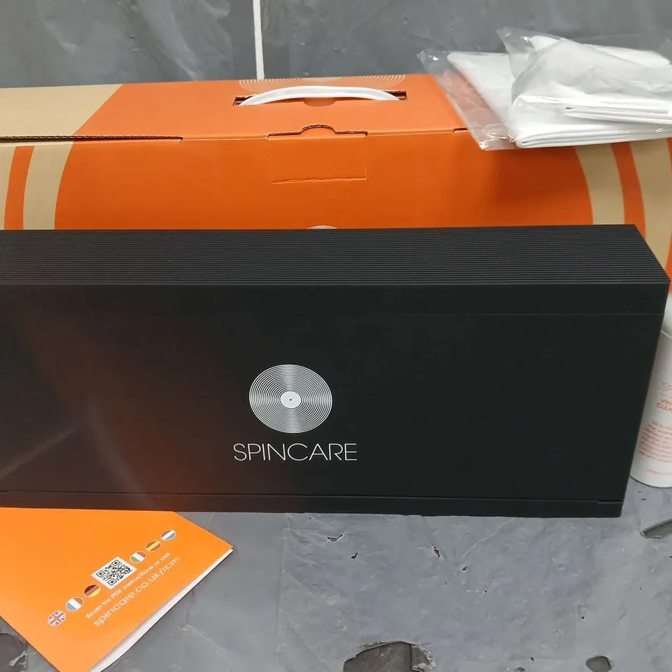 BOXED SPINCARE RECORD CLEANING MACHINE