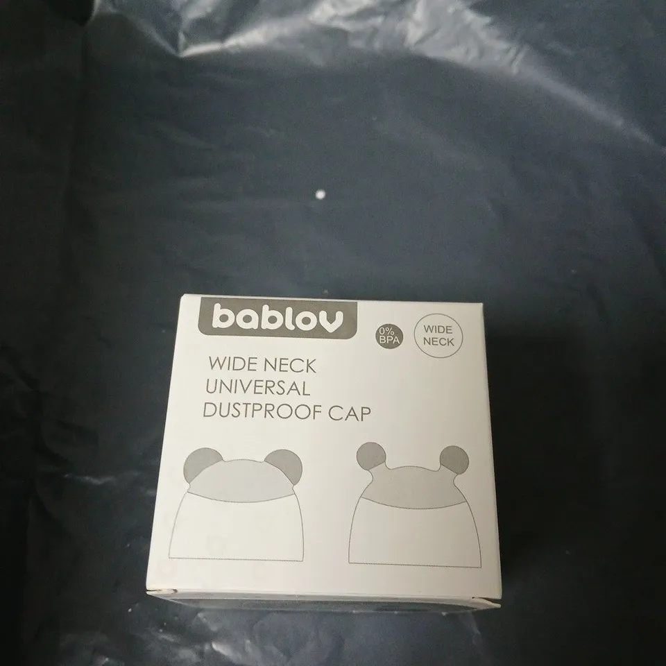 BOX OF APPROXIMATELY 48 X BABLOV WIDE NECK UNIVERSAL DUSTPROOF CAP