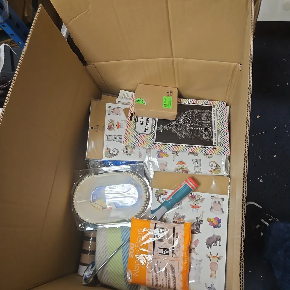 ASSORTED HOUSEHOLD & CRAFT ITEMS BULK LOT – TEA LIGHTS 100 PACK, STICKERS & STATIONERY IN A LARGE QUANTITY JOB LET .