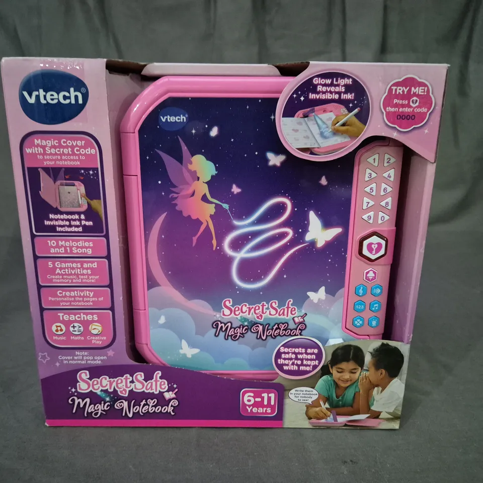 VTECH SECRET SAFE MAGIC NOTEBOOK