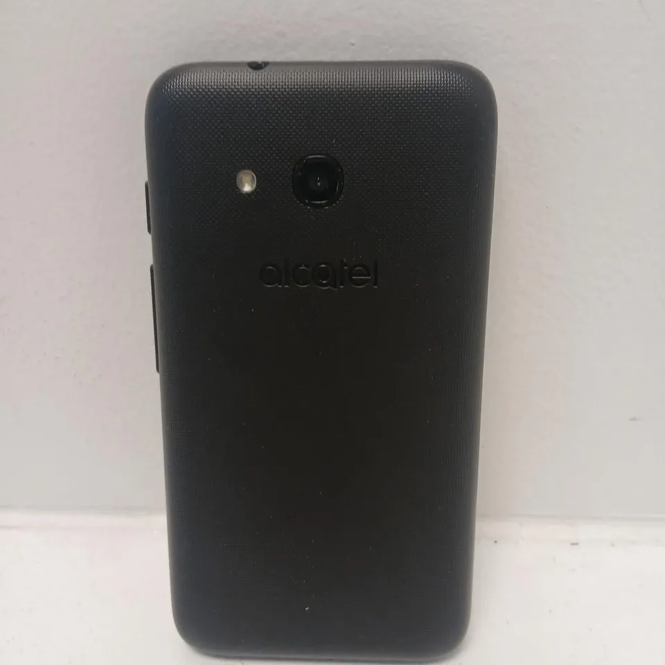 ALCATEL SMARTPHONE – BLACK, FRONT DISPLAY WITH THREE NAVIGATION BUTTONS