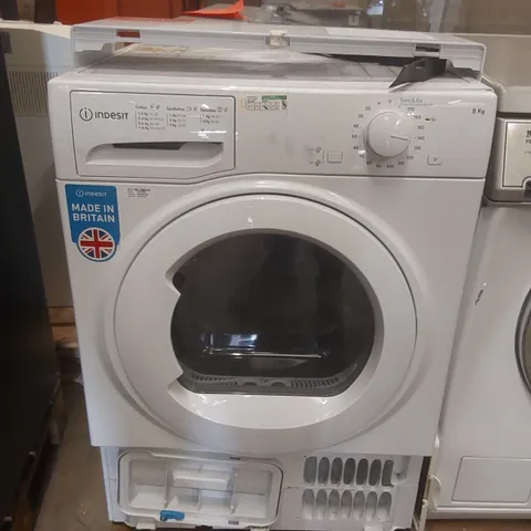 INDESIT 12D81WUK 8KG CONDENSER TUMBLE DRYER