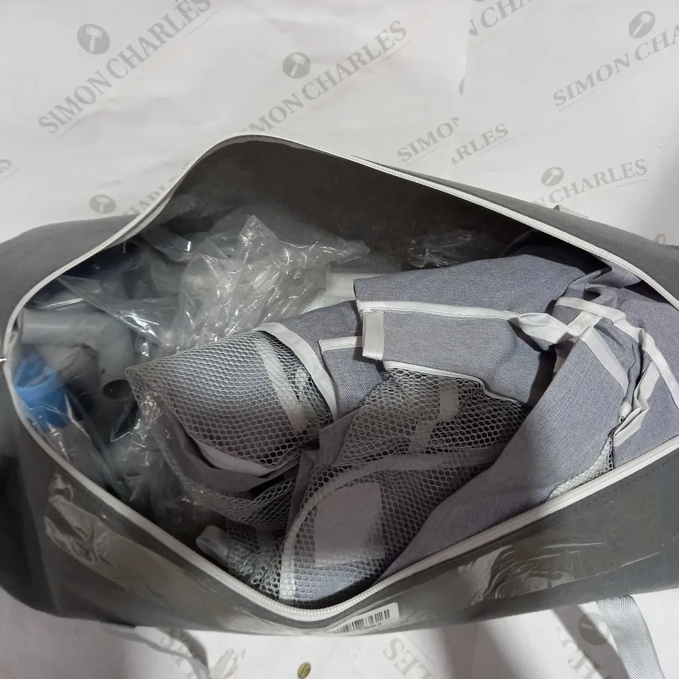 DESIGNER PORTABLE PLAY PEN - GREY 