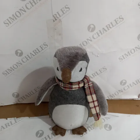 CHRISTMAS CHARACTER PENGUIN WEIGHTED DOOR STOP