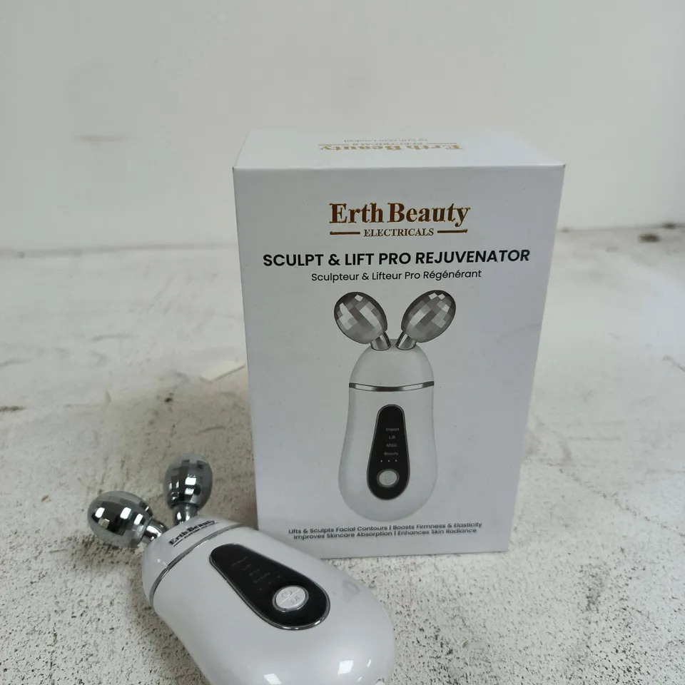 ERTHBEAUTY SCULPT & LIFT PRO REJUVENATOR – FACIAL MASSAGER