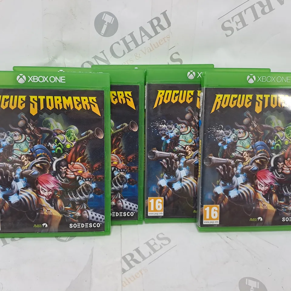 LOT OF 5 SEALED ROGUE STORMERS XBOX ONE GAMES 