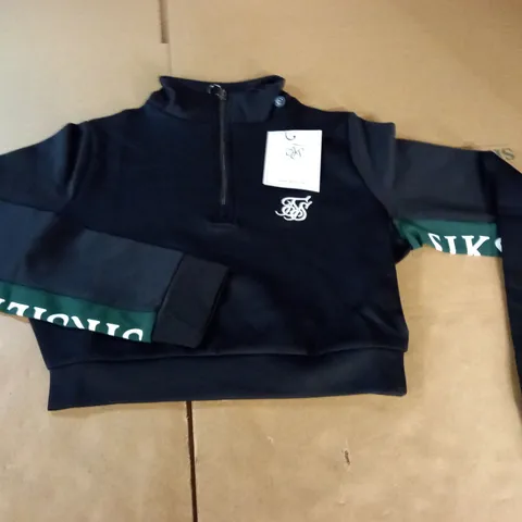 SIK SILK TAPE 1/4 ZIP TOP - 10 (W)