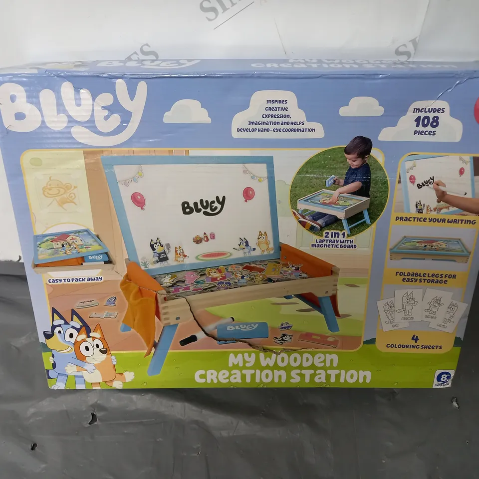 BLUEY MY WOODEN CREATION STATION 3+ YEARS