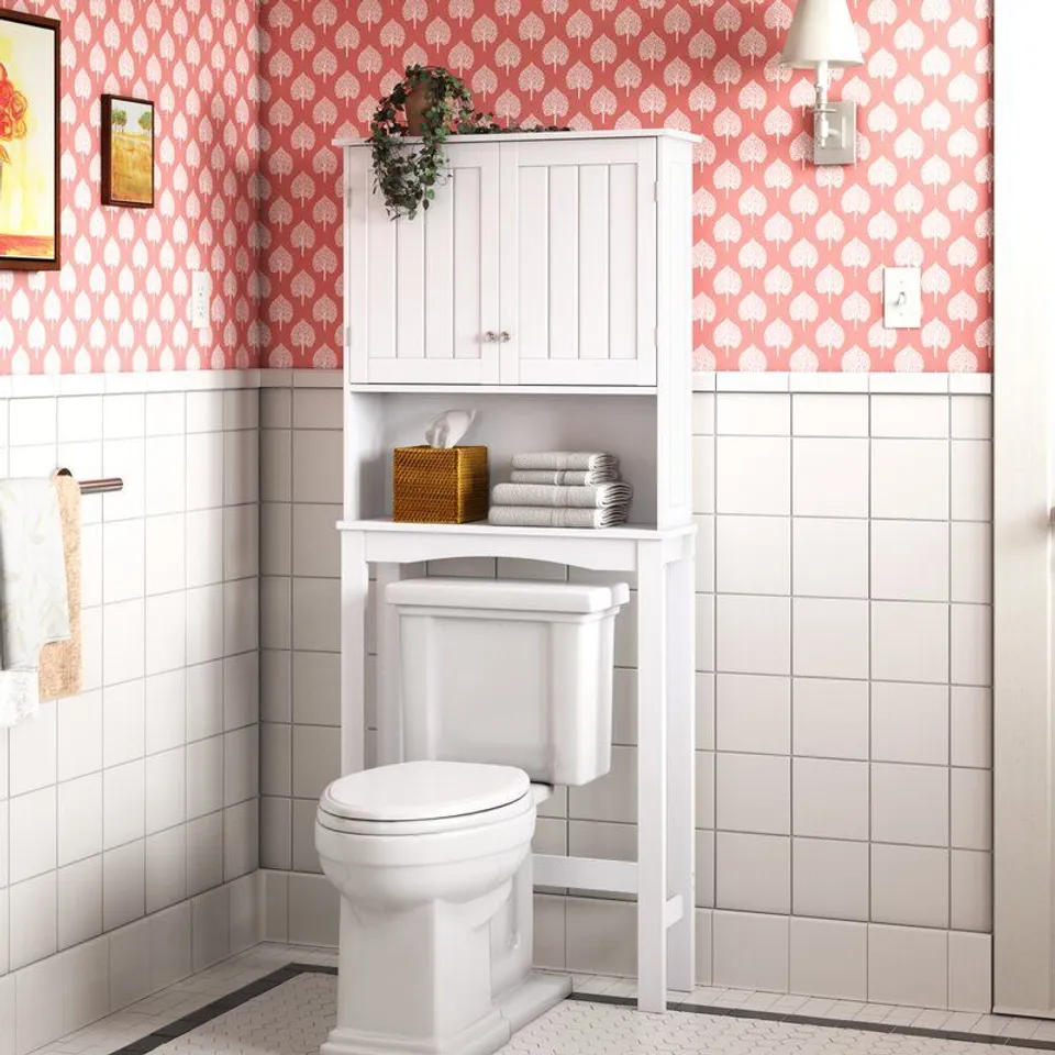 BOXED ASHLAND 70 X 165CM OVER THE TOILET CABINET (1 BOX)
