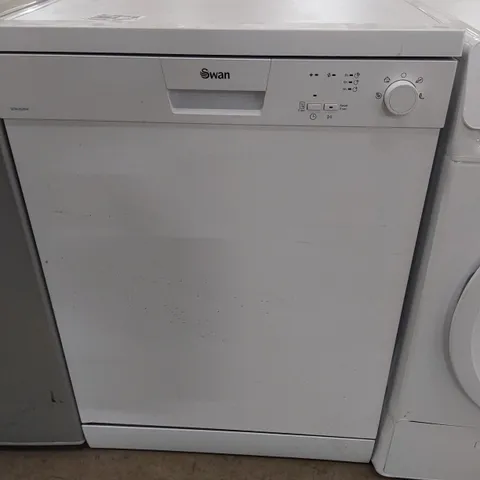 SWAN WHITE FULL SIZE FREESTANDING DISHWASHER SDW2025W