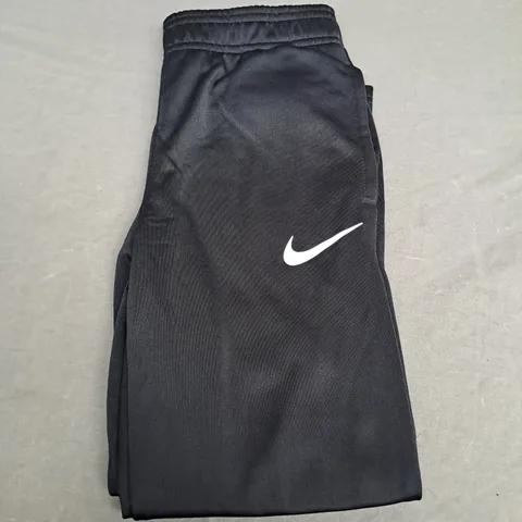 NIKE LOGO TRACKSUIT BOTTOMS SIZE M - KIDS