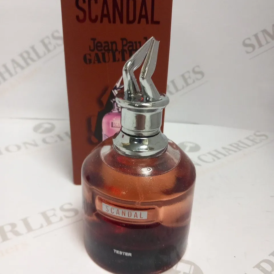 BOXED JEAN PAUL GAULTIER "SCANDAL" EAU DE PARFUM 80ML MARKED TESTER
