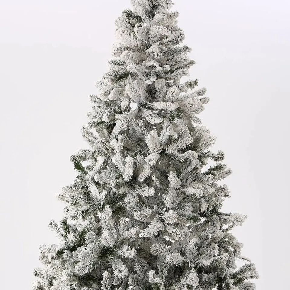 BOXED FLOCKED 6FT EMPEROR TREE - COLLECTION ONLY  RRP £109.99