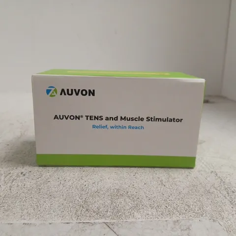AUVON TENS AND MUSCLE STIMULATOR BOXED