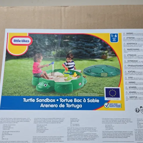 BOXED LITTLE TIKES TURTLE SANDBOX - COLLETION ONLY