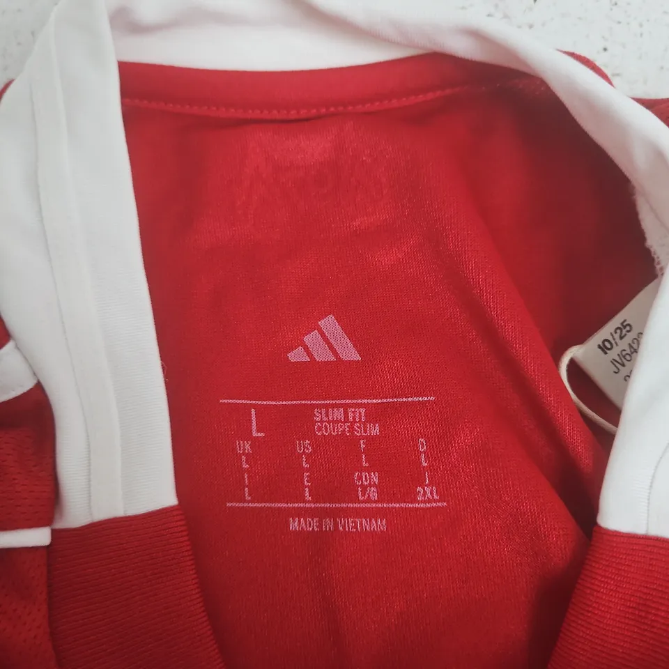 ADIDAS LIVERPOOL FC HOME JERSEY – RED, SIZE UK L (MEN'S)