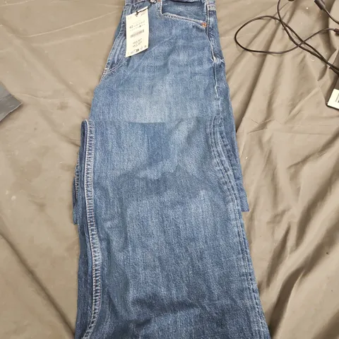 DENIM JEANS – HIGH-RISE, FULL LENGTH, SIZE 42