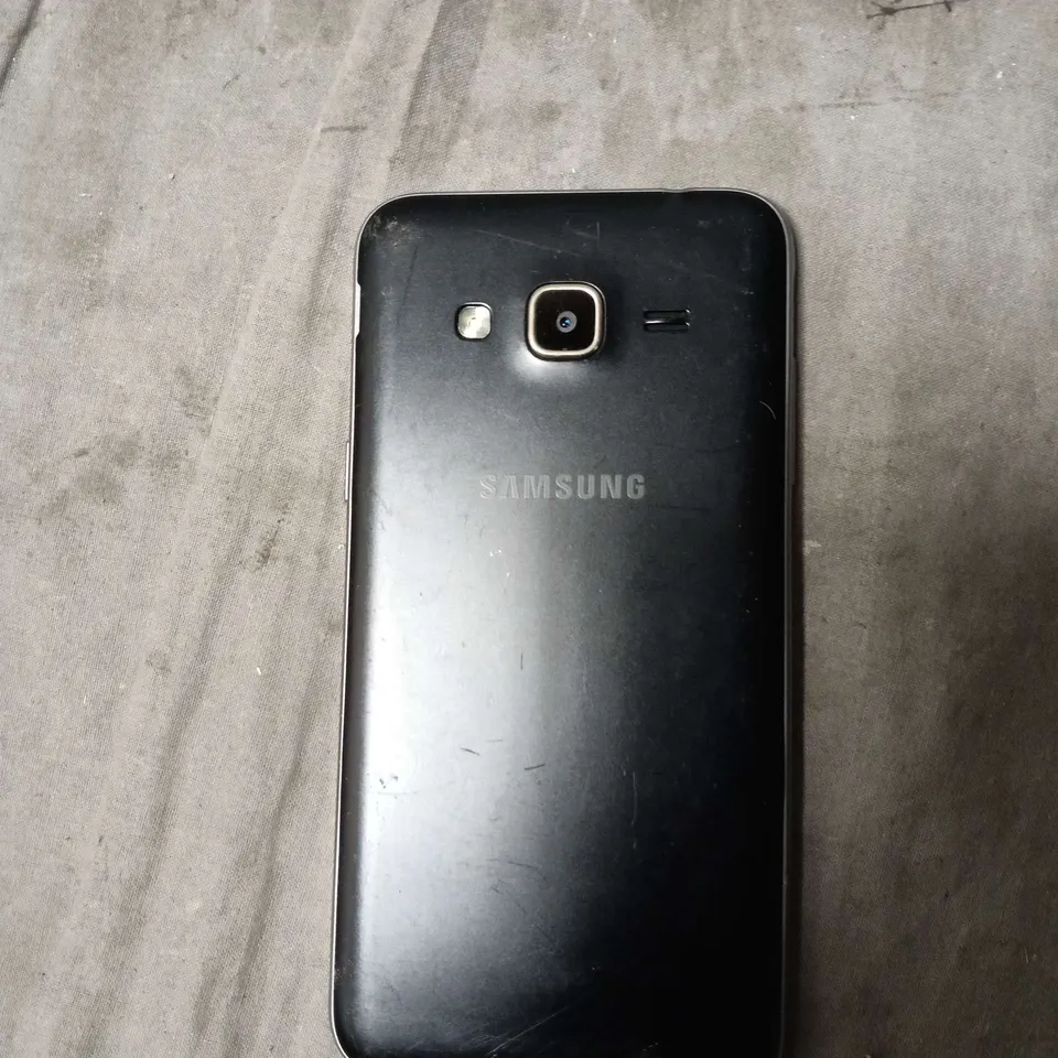 SAMSUNG GALAXY SMARTPHONE – BLACK, CRACKED SCREEN
