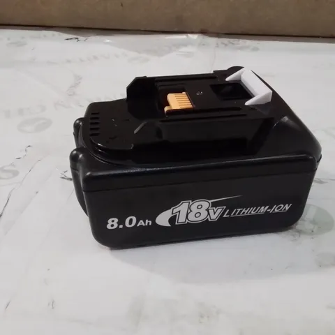 8.0AH × 18V LITHIUM RECHARGEABLE BATTERY